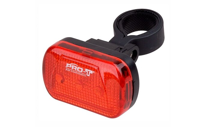 Světlo zadní PRO-T blikací 3 diody Cube