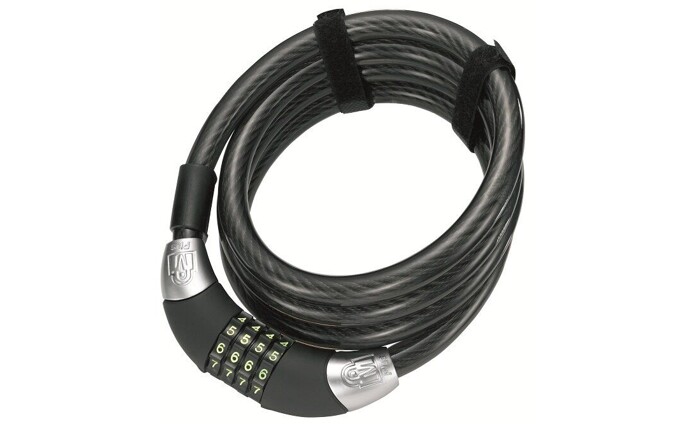 Zámek MAGNUM spirála 1800x8 mm 4 x stavitelný kód