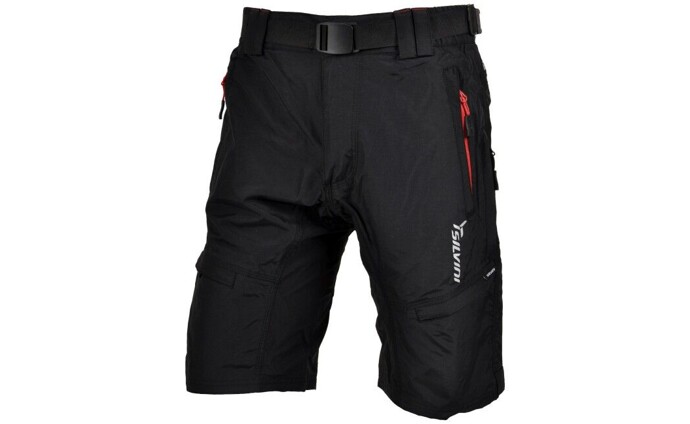 Pánské cyklokraťasy MTB Silvini Rango MP857 Black/red